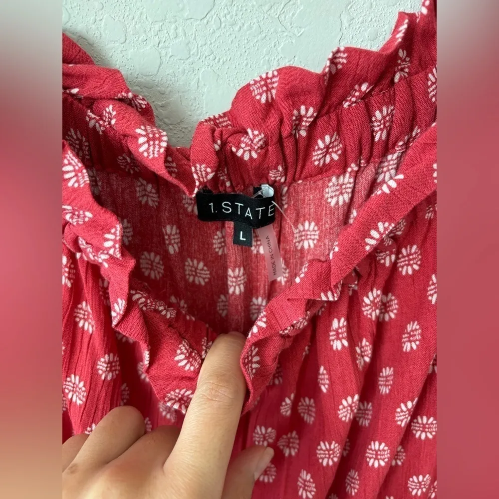 1. State Gypsy Night Maxi Dress Size Large - Image 5