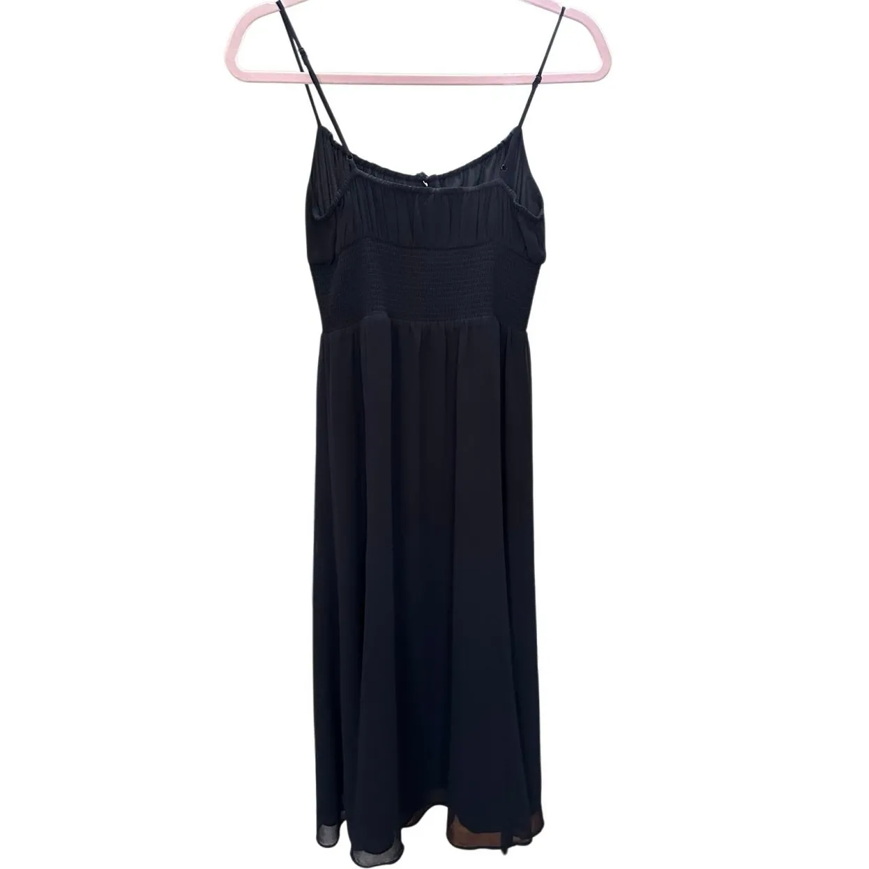 Aritzia Wilfred Genoa Midi Dress Size Small Black Classy Feminine - Image 6