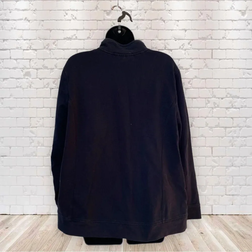 Karen Scott sport black track‎ suit jacket - Image 4