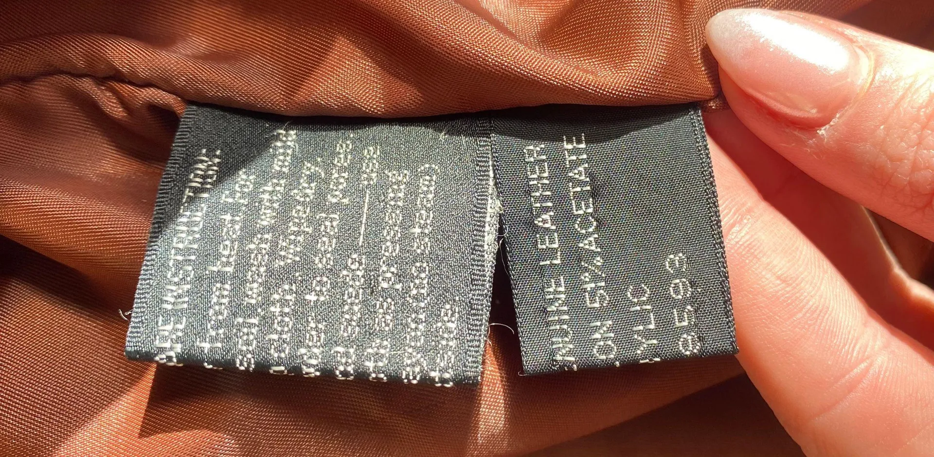 Vintage Leather Jacket - Image 9