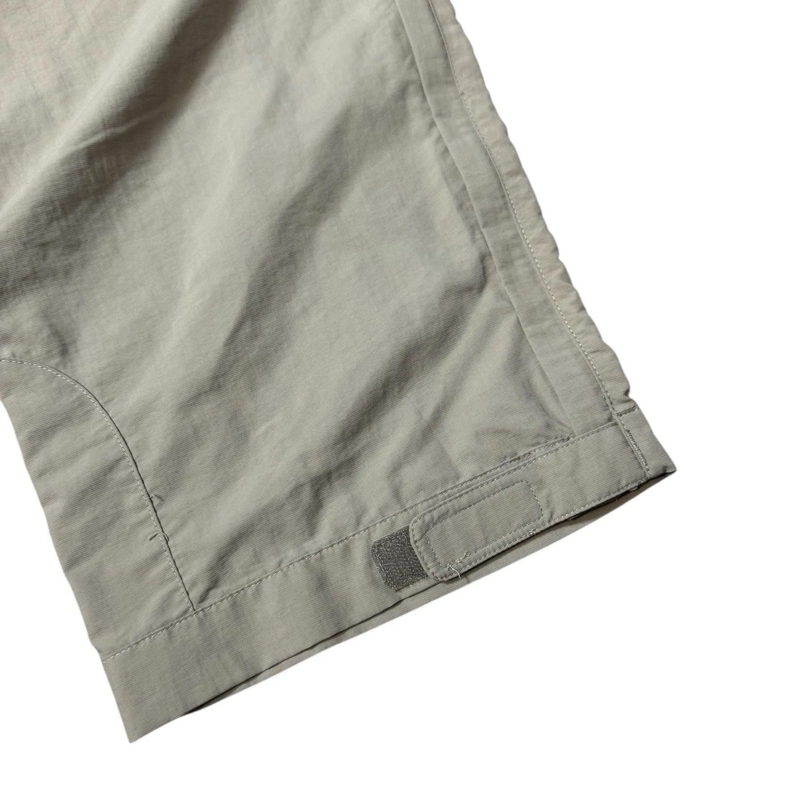 REI Womens Sahara Convertible Cargo Pants Adjustable Waist Size 14P Hiking Tan - Image 7