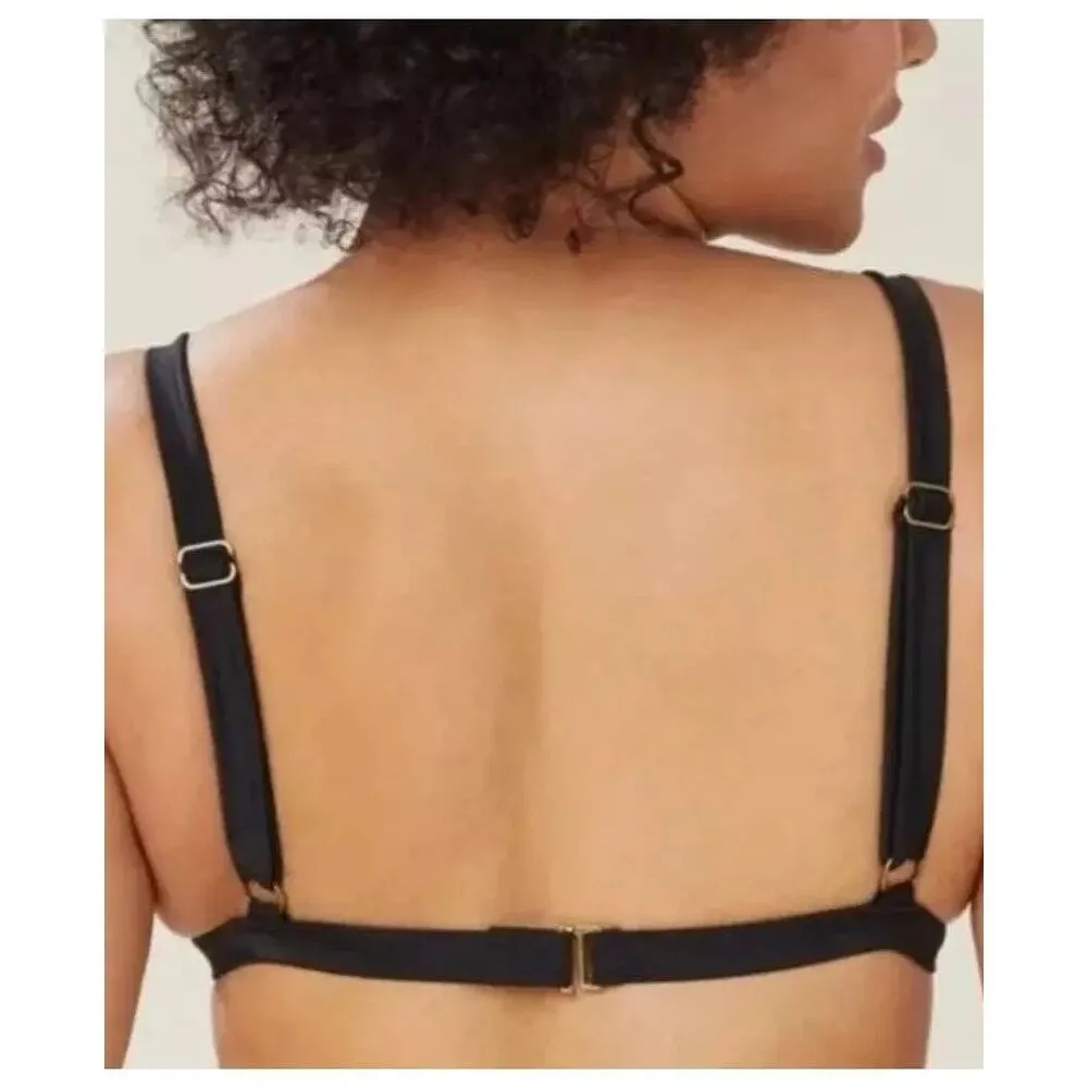 Andie Swim The Caicos Top in Black L NWT - Image 5