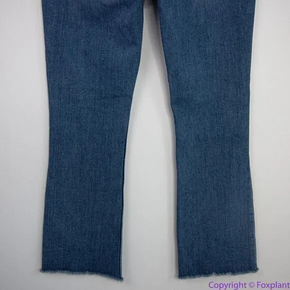NEW VINEYARD‎ VINES High Rise Kick Flare Jamie Jeans in Indigo, 28 - Image 10