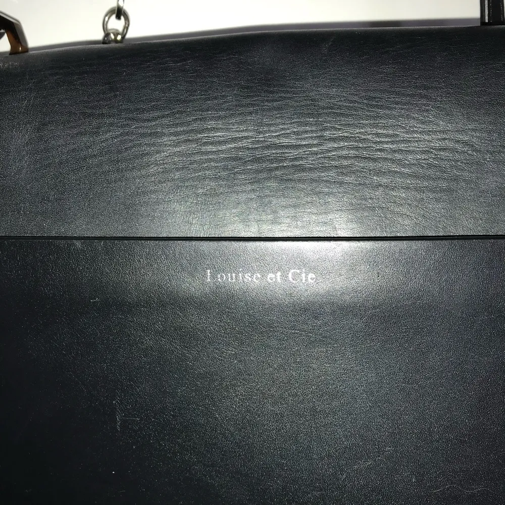 Louise Et Cie Maje Satchel Shoulder Bag EUC Black - Image 4