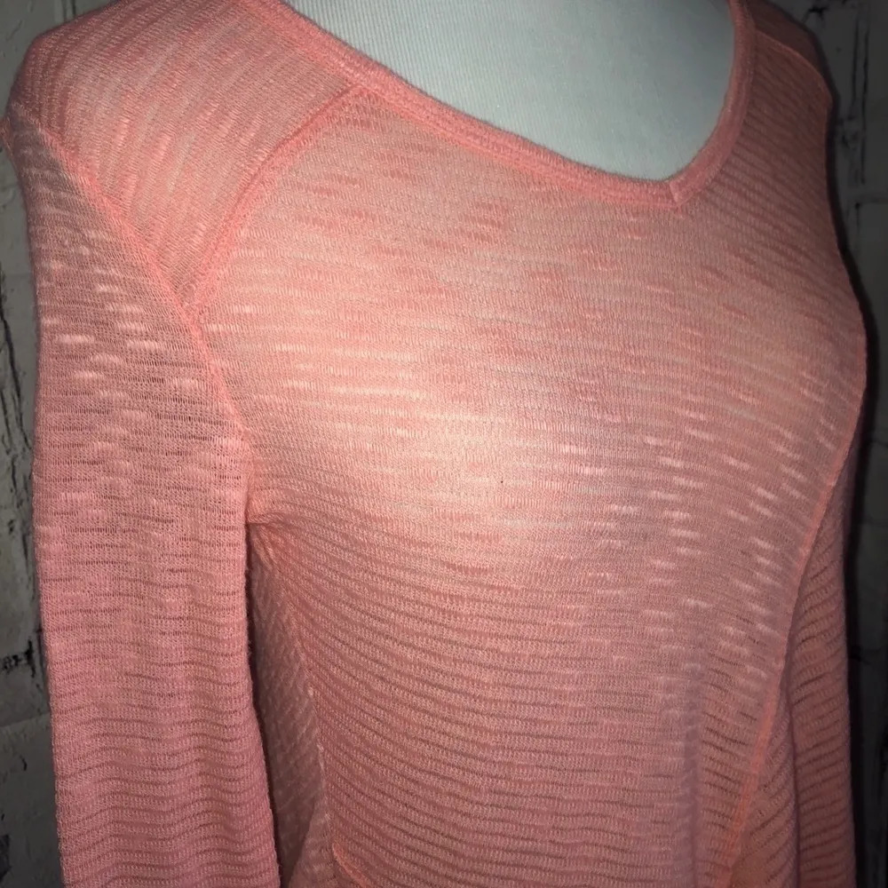 DKNY‎ Pink Asymmetrical Sweater | Small - Image 2