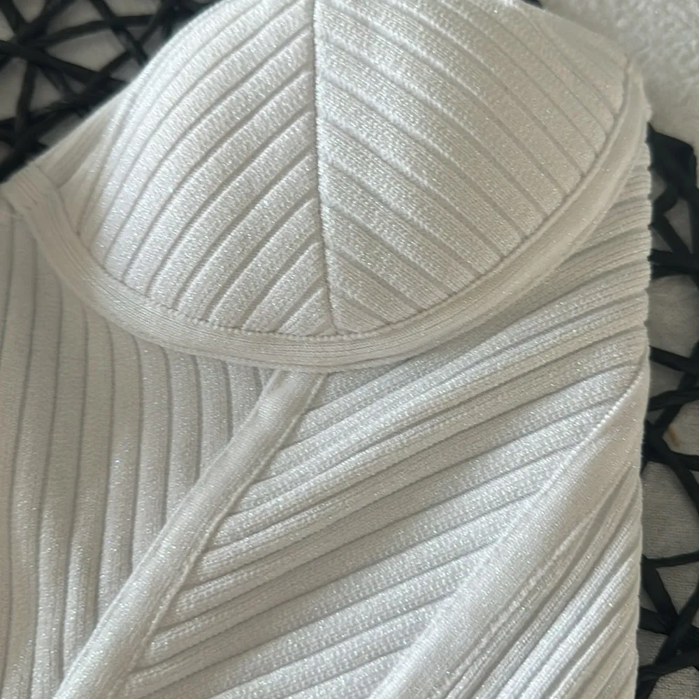 Retrofete SAMI KNIT CORSET, White, Size Medium, $280 - Image 36