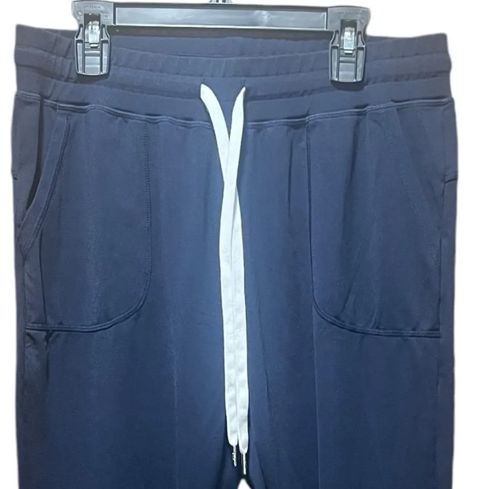 Zyia Active Navy Blue Cozy Jogger Pants Size Medium - Image 4