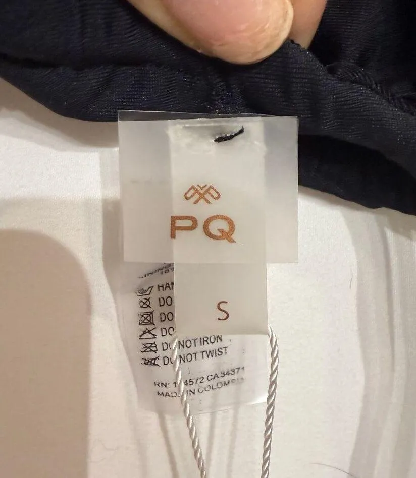 PQ Swim Black Gwen Chain Bikini Top Sz S NWT - Image 5