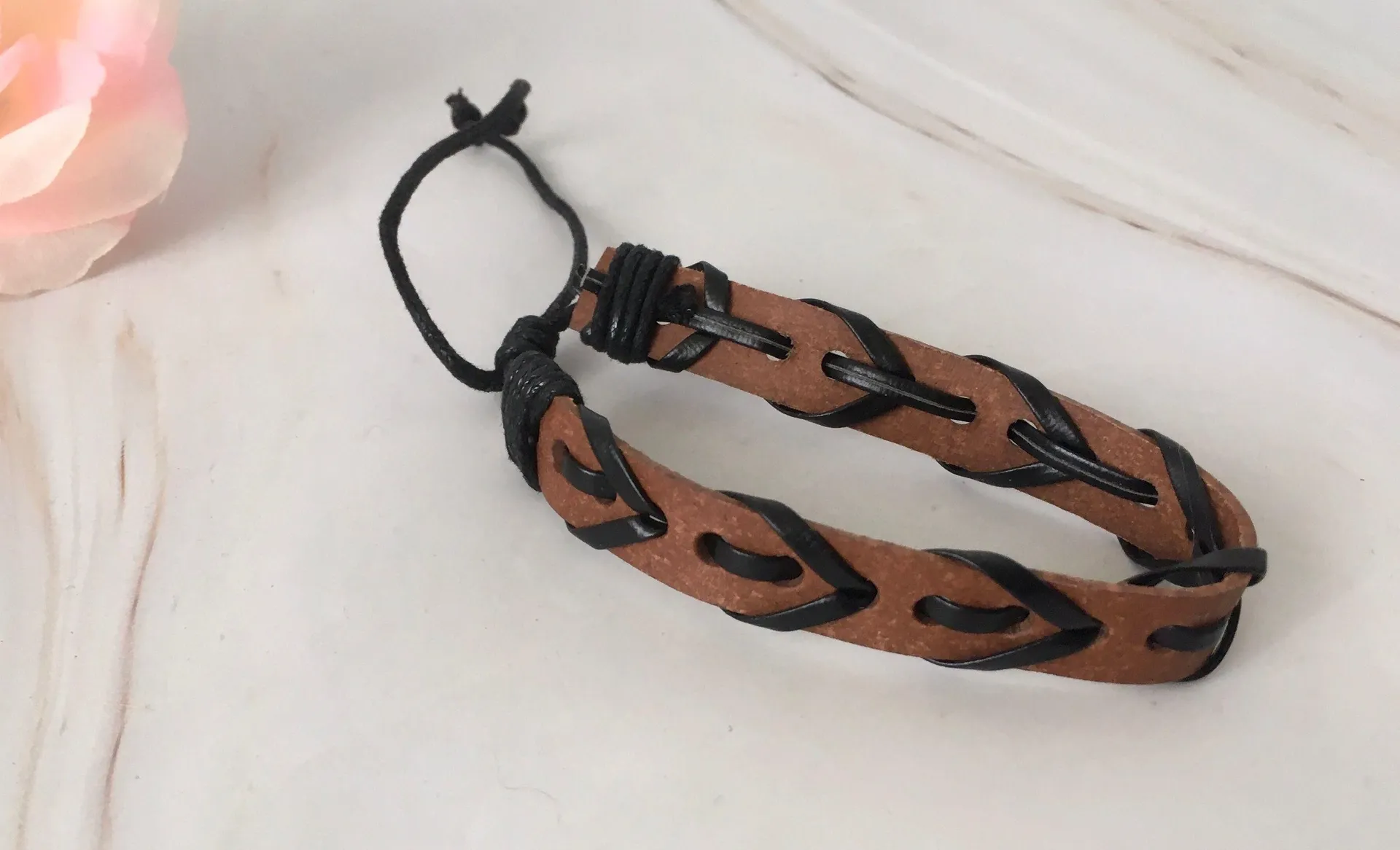 Genuine Leather Bracelet - Image 2
