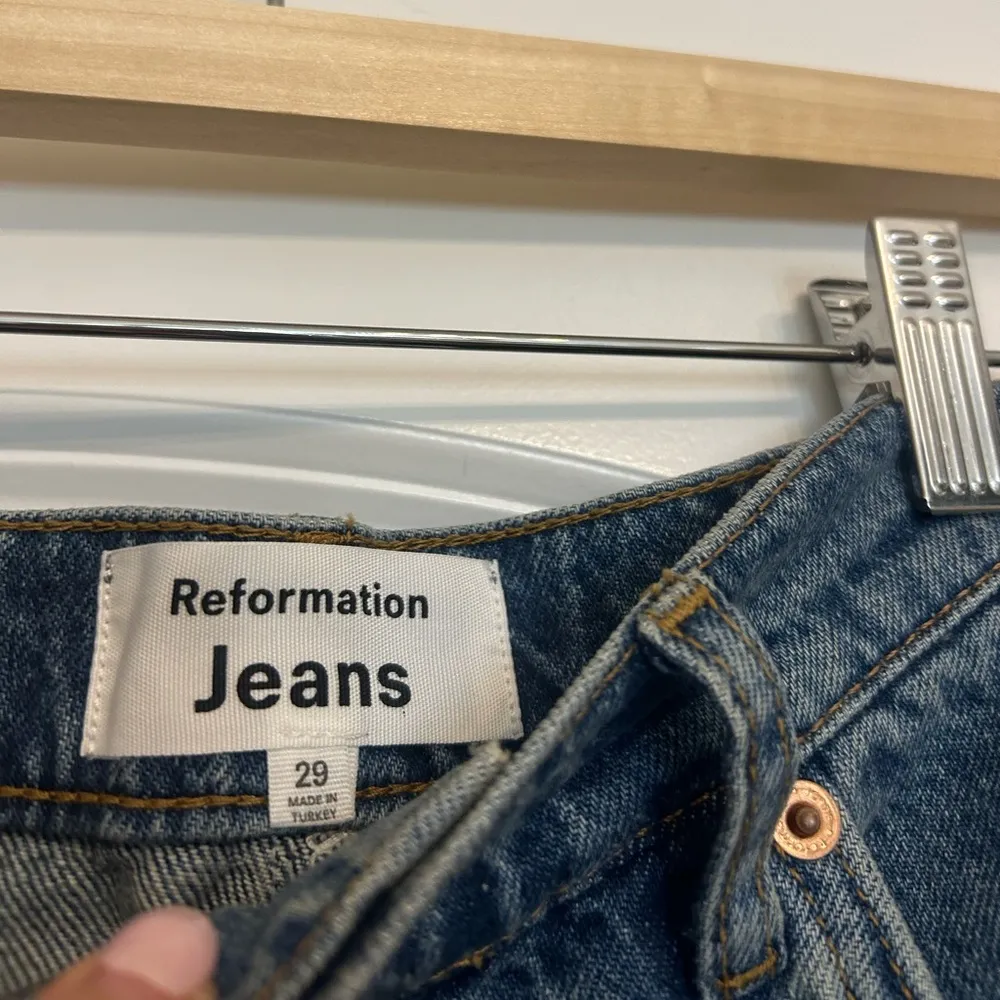 Reformation Tazz Maxi Denim Skirt - Image 4