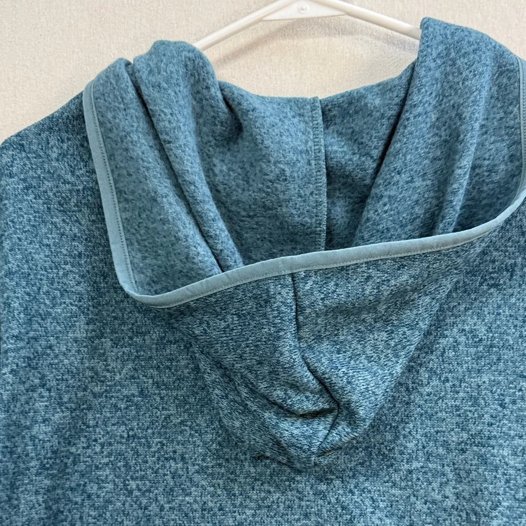 PINK Victoria's Secret Teal Zip-Up Sweater - Image 7