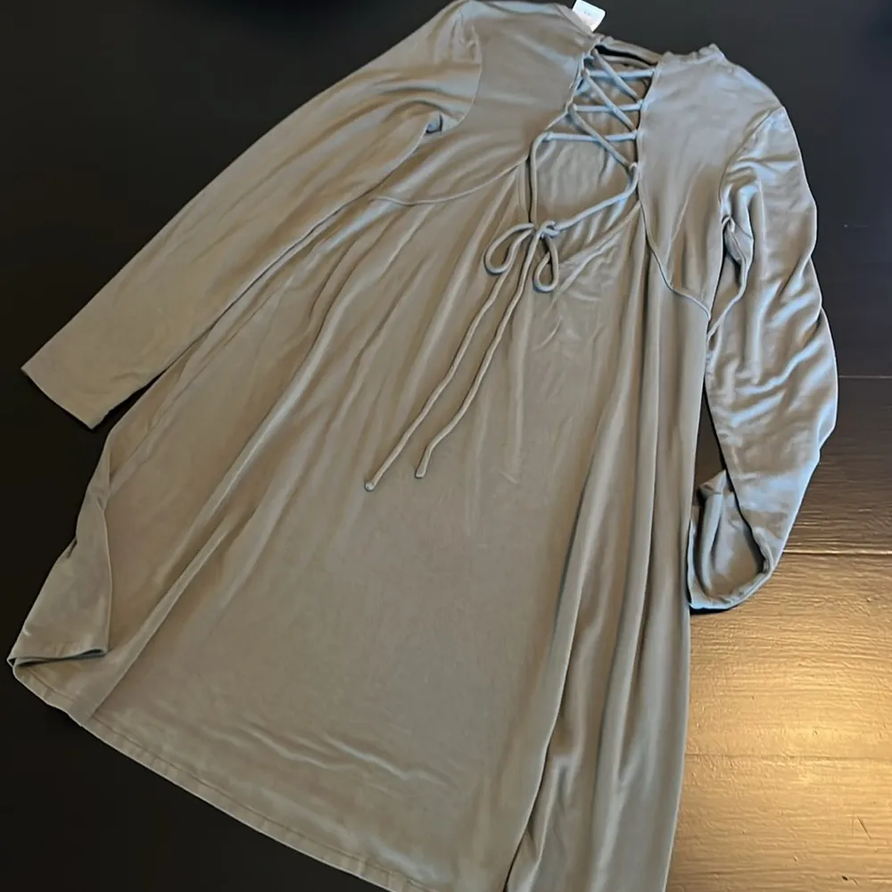 Green American Eagle outfitters dress - Image 5