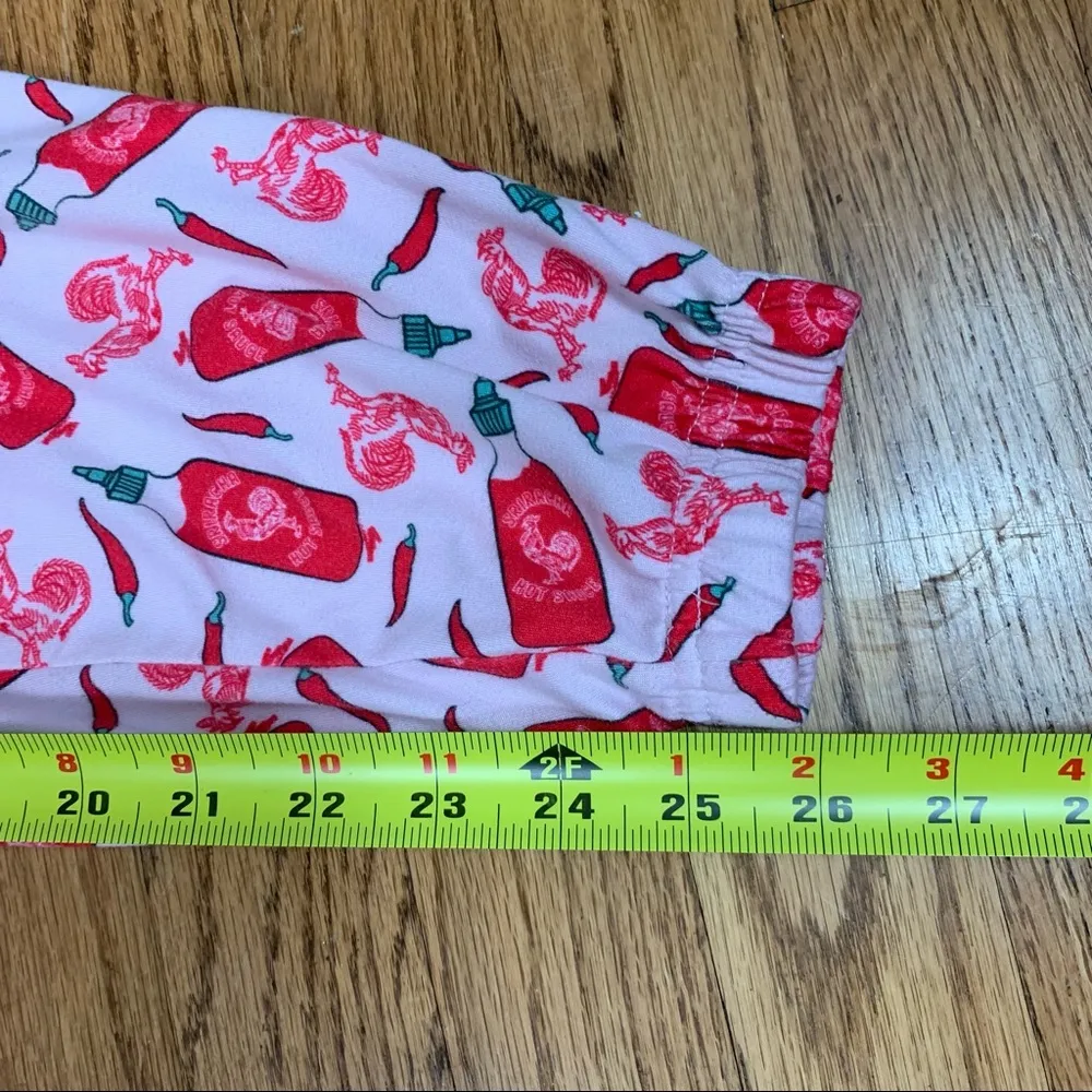 Siracha Pajama Joggers Red Size M - Image 12