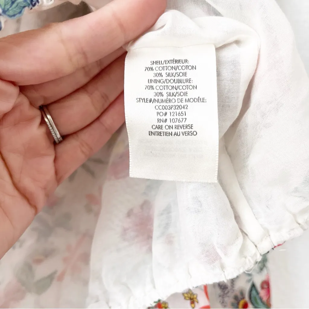 Alice + Olivia Deb Square-Neck Cropped Balloon Sleeve Blouse - Image 7