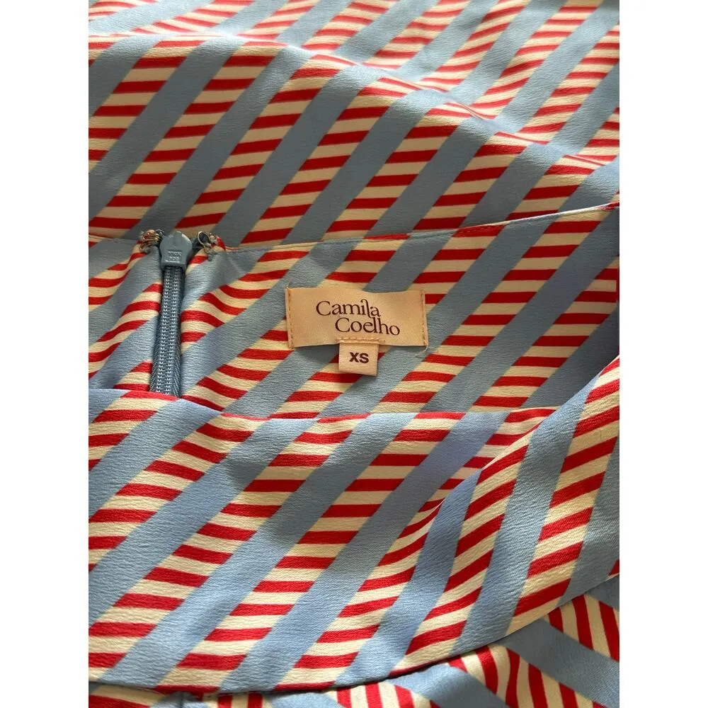 Camila Cohelo Anya Crop Pant in Candy Cane Stripe size XS - Image 8