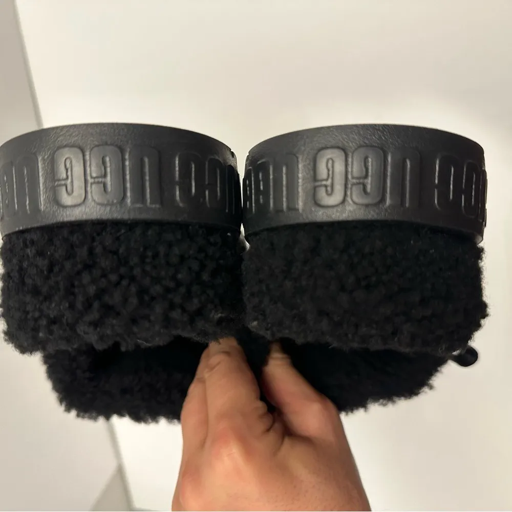 UGG  Women's Fluffita Flatform Slippers Sandals Size 9.0 - Image 9