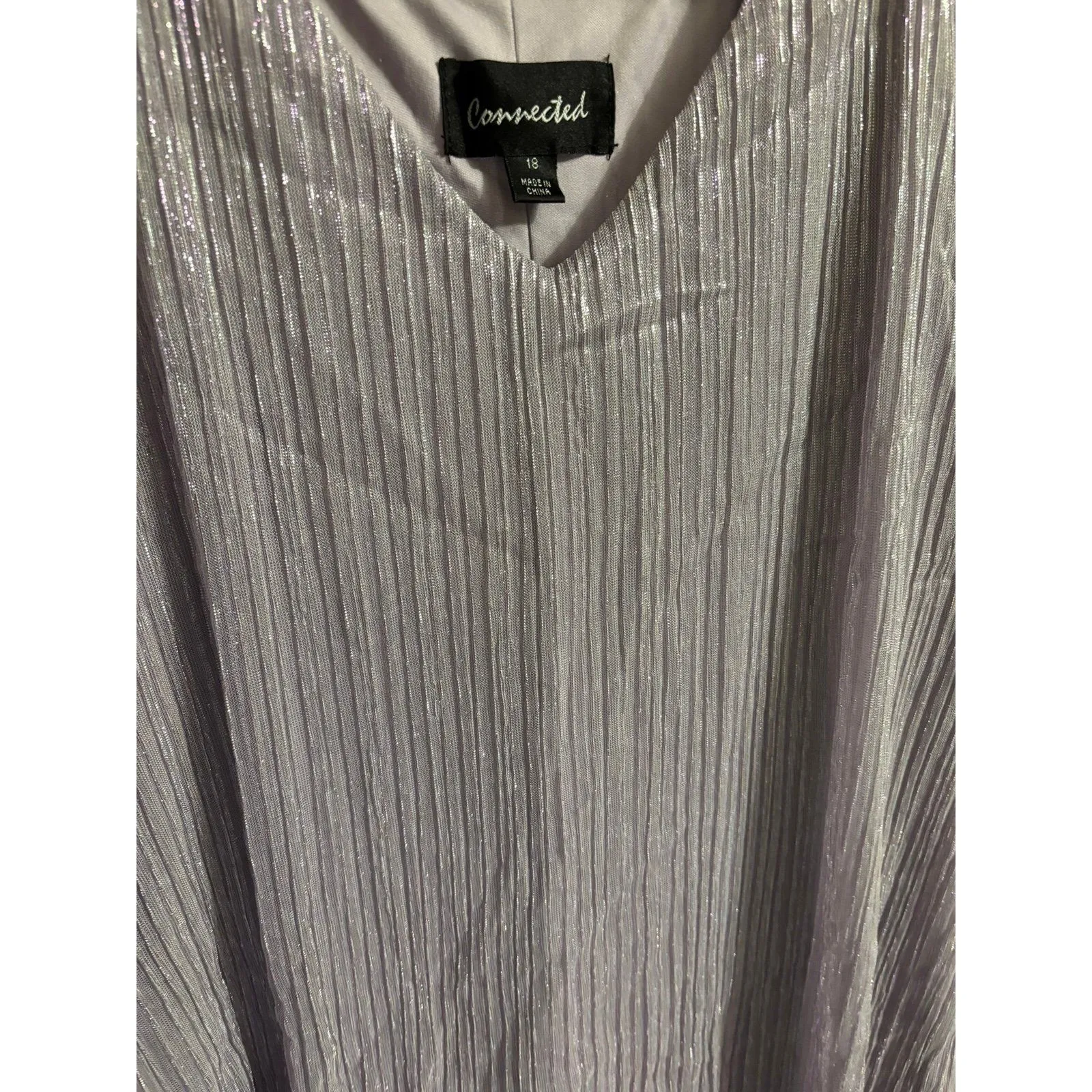 MOTB Connected Apparel women's ruffled layered midi dress size 18 - Image 8