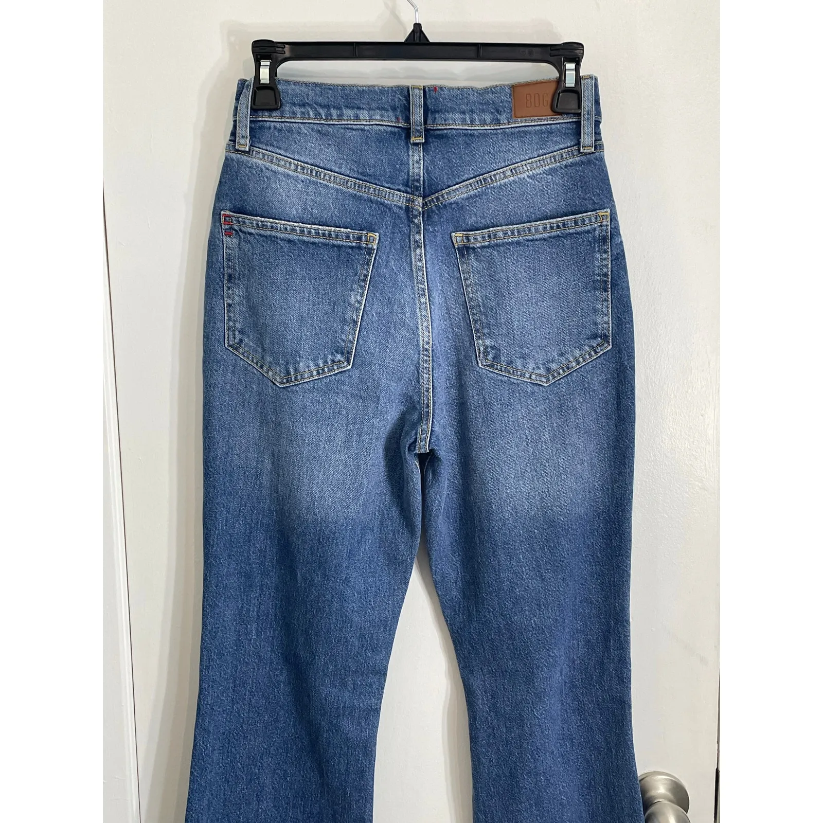 BDG Urban Outfitter Jeans Size 26 High Rise Stretch Flare Leg Distressed Hippie - Image 5