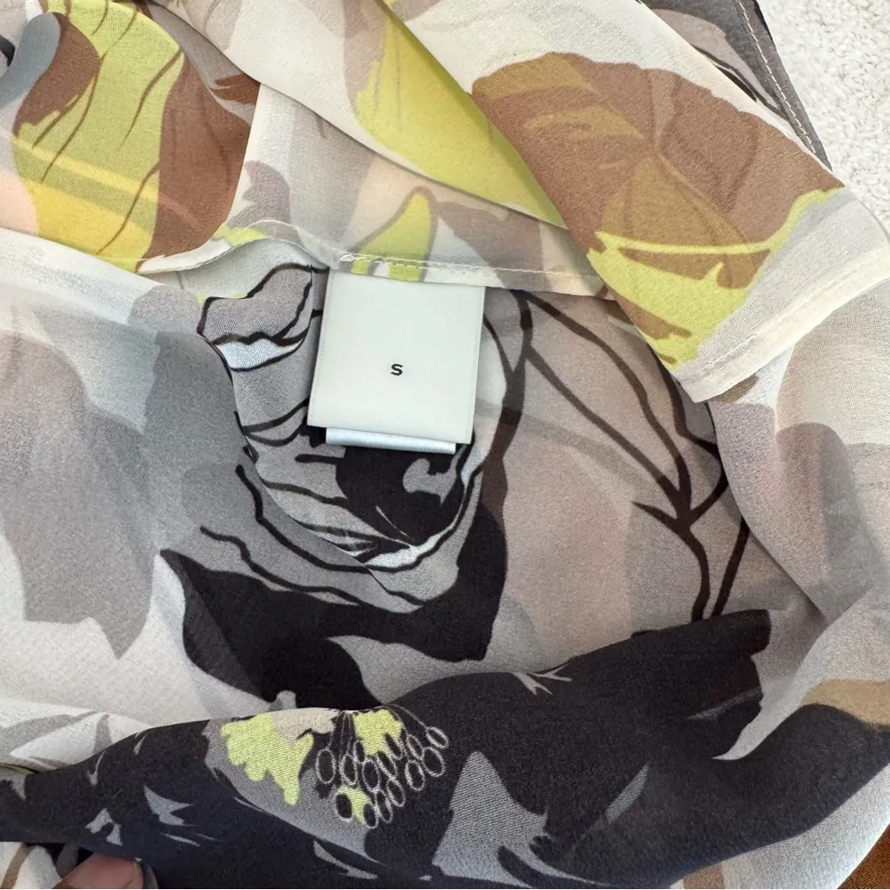 Adam Lippes  Skirt 100% SILK size S - Image 6