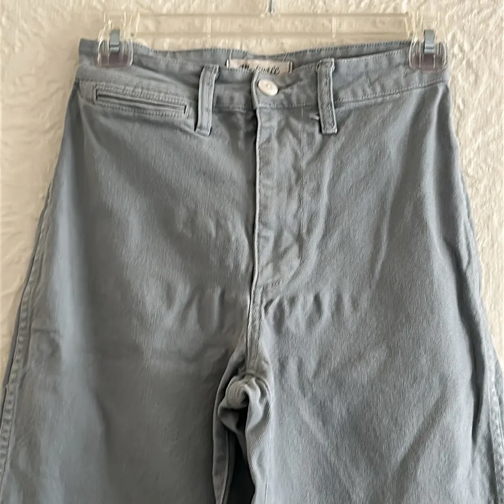 Madewell Emmett Wide Leg Crop Pants 24 - Image 3