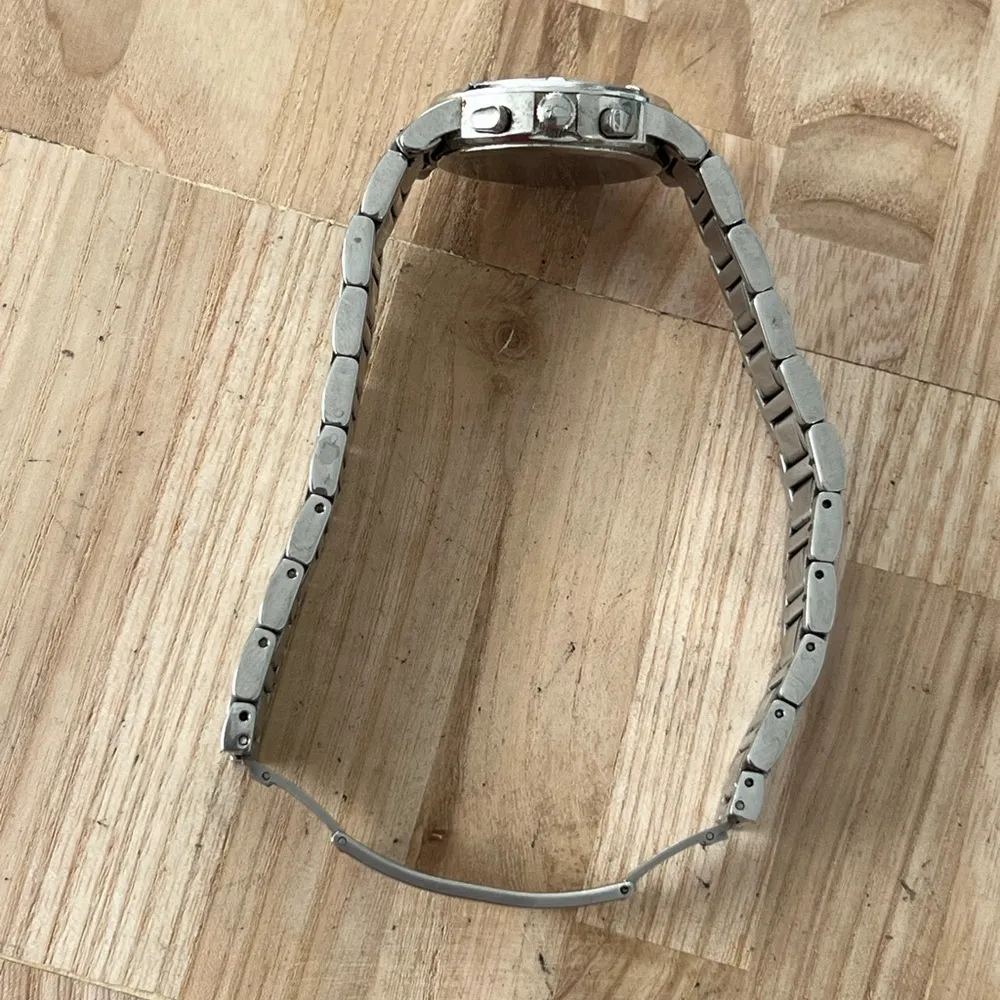 Bulova Diamond Chronograph Ladies Watch Mother of Pearl Dial Stainless Bracelet - Image 10