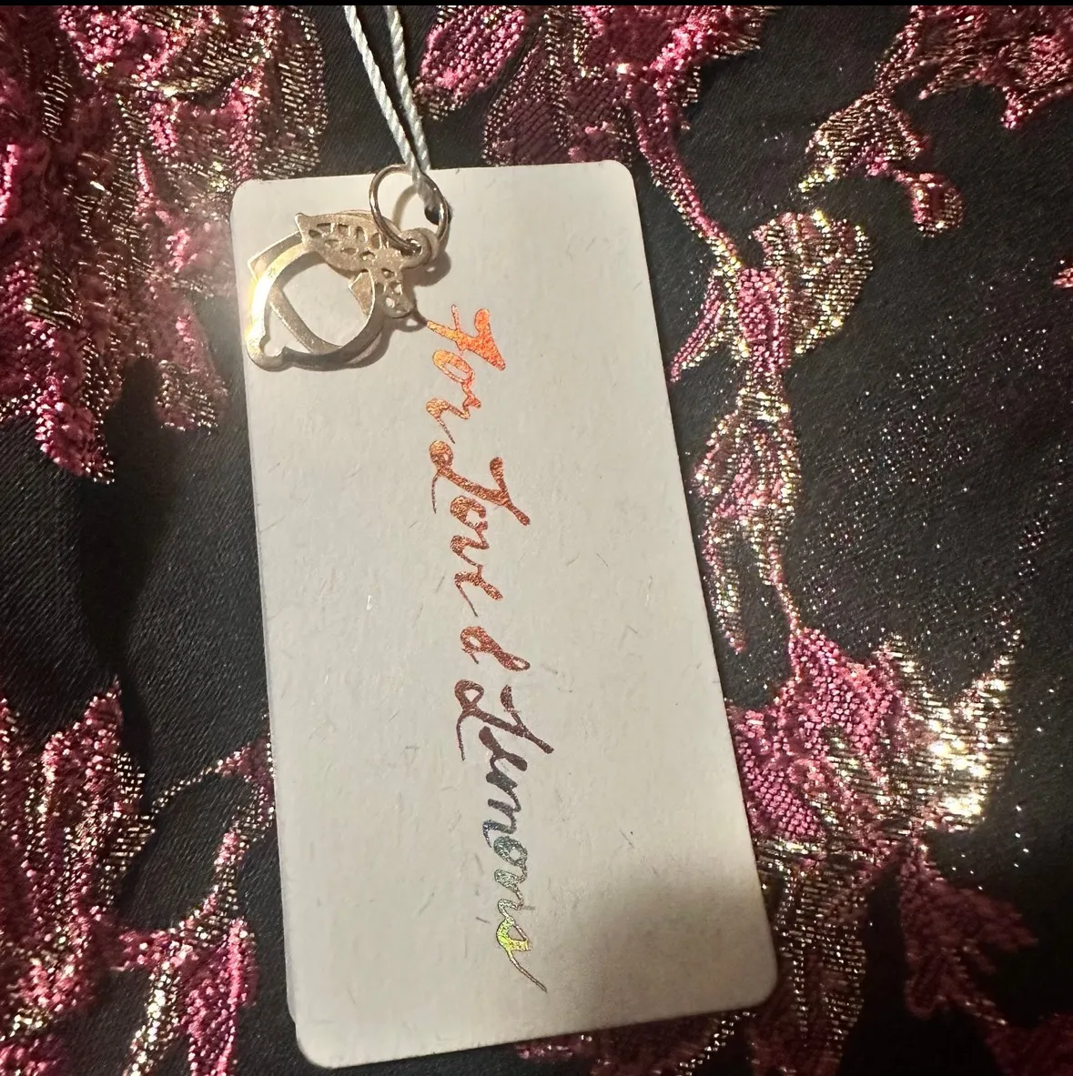 Luella Jacquard Metallic Mini Dress - Image 12