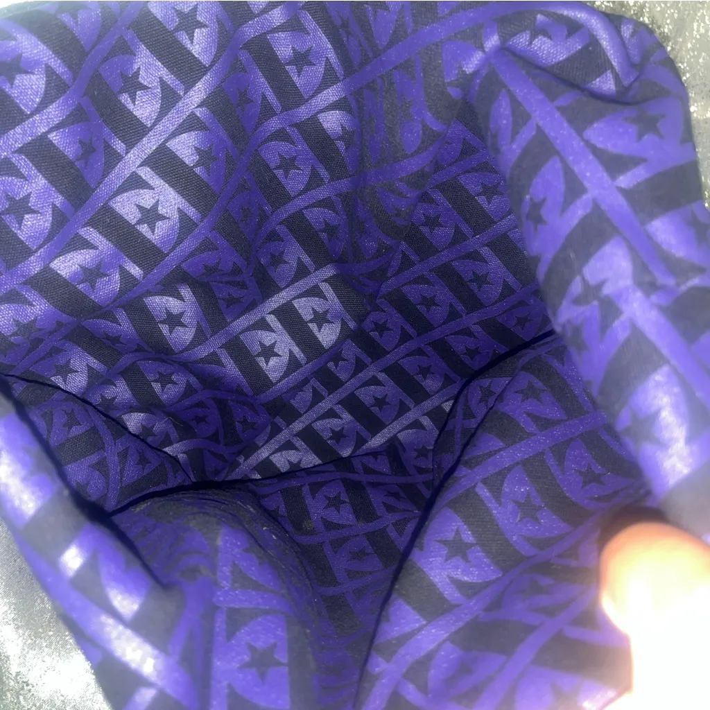 ELTON JOHN Canvas Tote bag Farewell Yellow Brick Road Tour reversible Black - Image 3