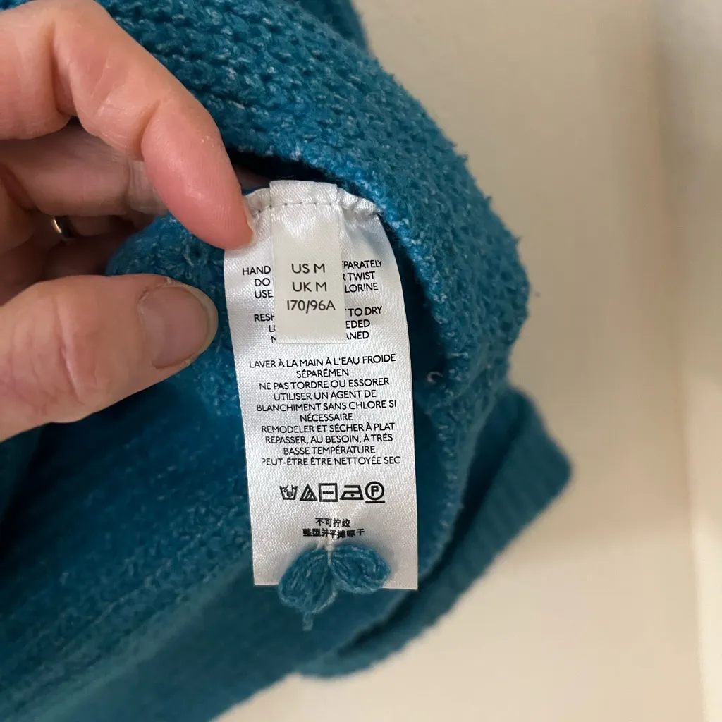 Pilcro Turquoise Cowl Neck Sweater - Image 6