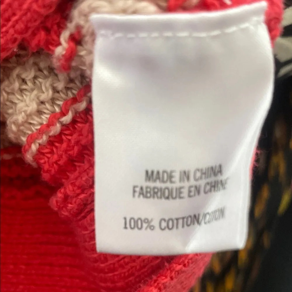 Theory Striped Pink Button-Up Sweater Size M - Image 6