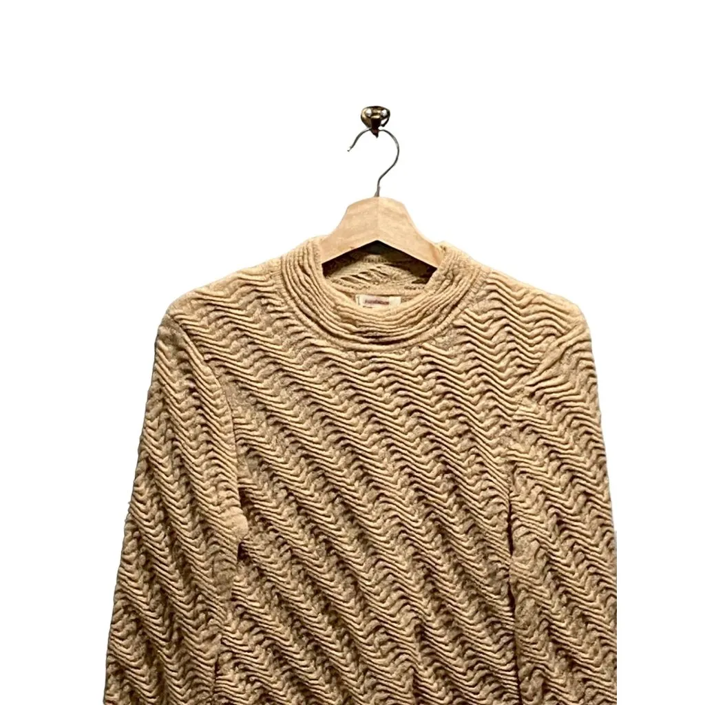 Sundance Turtleneck Sweater Beige Size S - Image 5