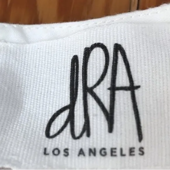 Anthropologie dRa Los Angeles White Eyelet Ruffle Dress - Image 11