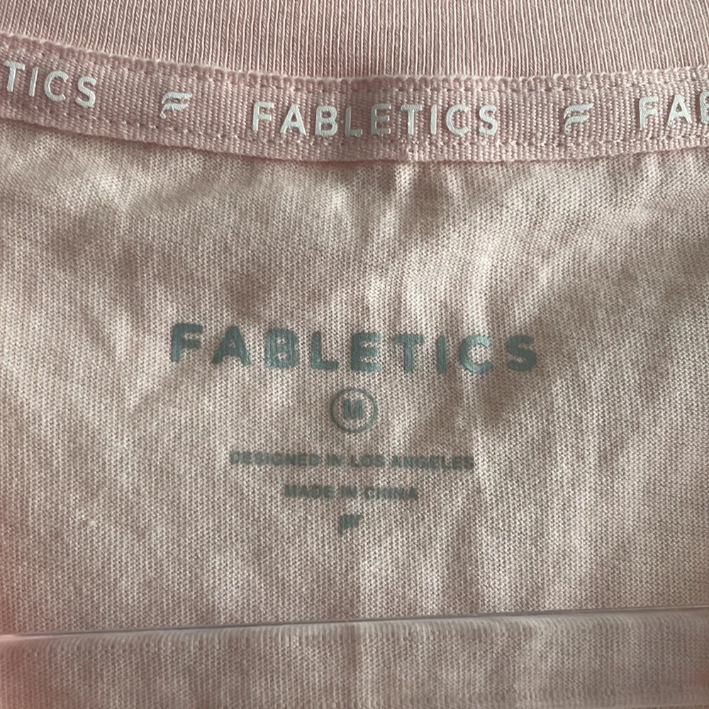 Fabletics Pink Front-Twist Tee - Image 4