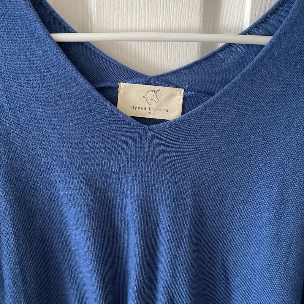 VICI Hyped Unicorn v neck sweater - Image 2