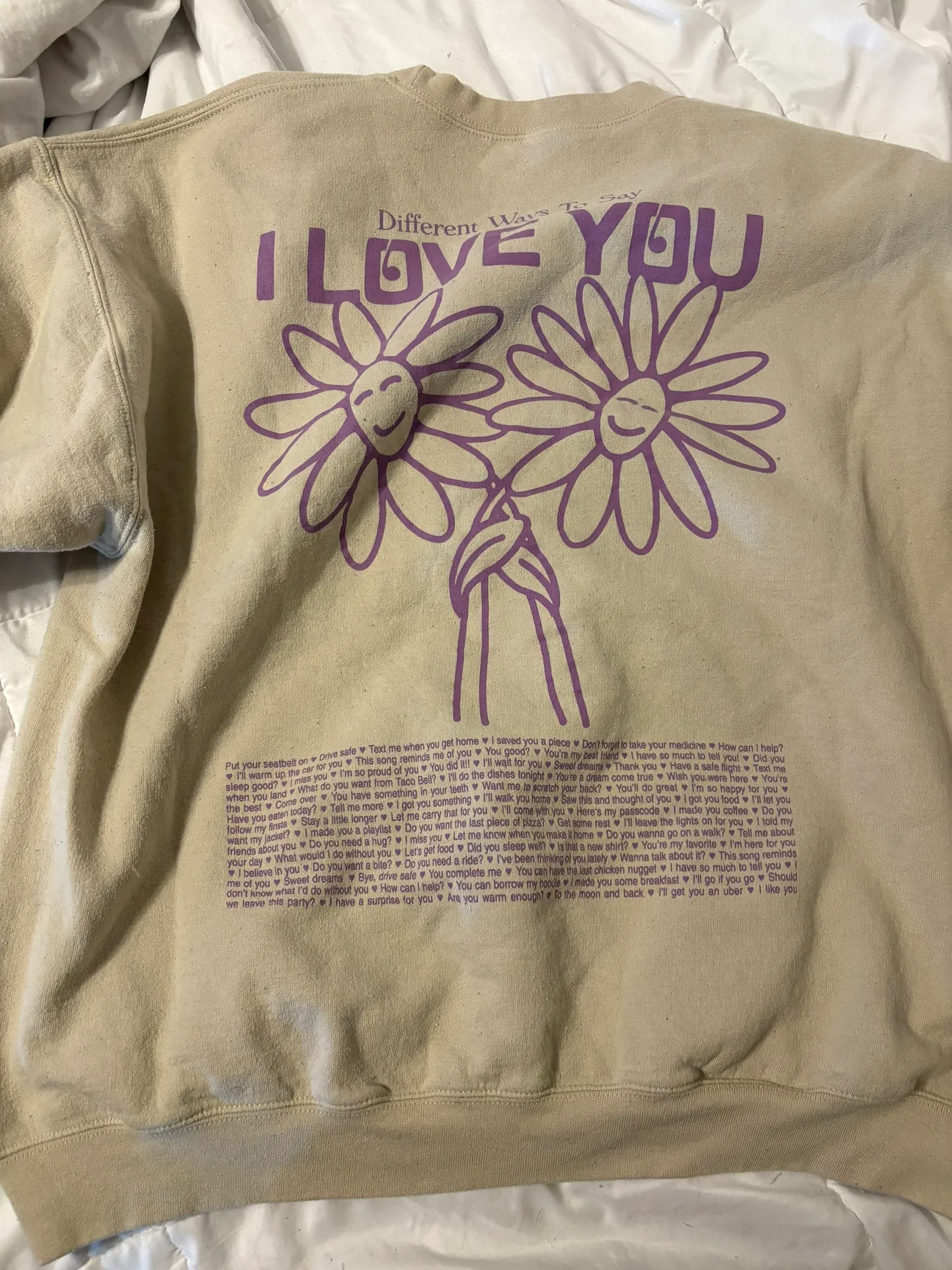 Lonely Ghost Sweatshirt Size XL - Image 4