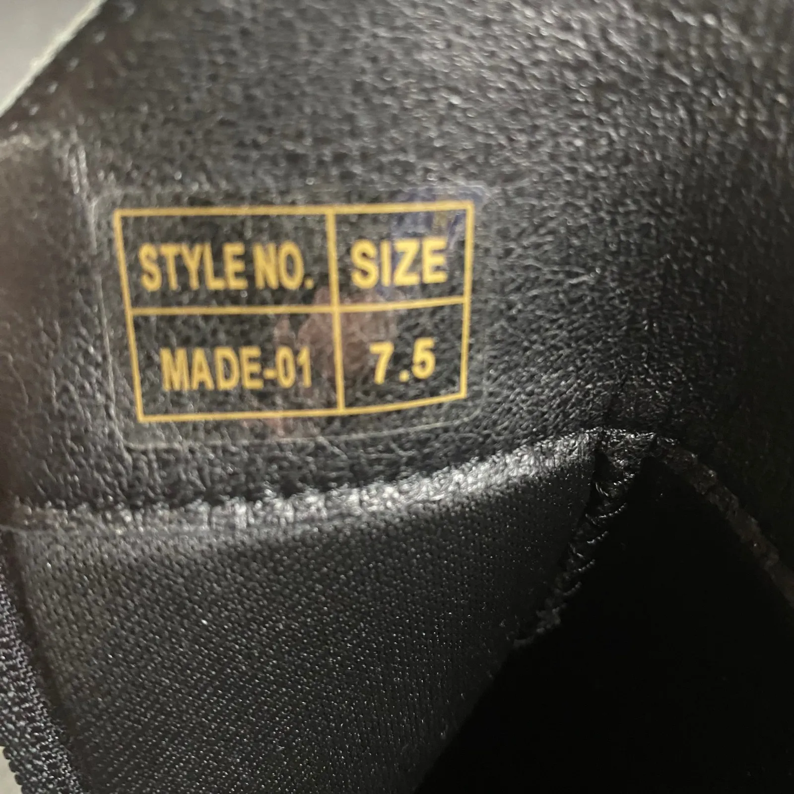 Pazzle‎ Chain Accent Ankle Boots Women's Black Block Heel Square Toe Sz 7.5 NWOT - Image 8