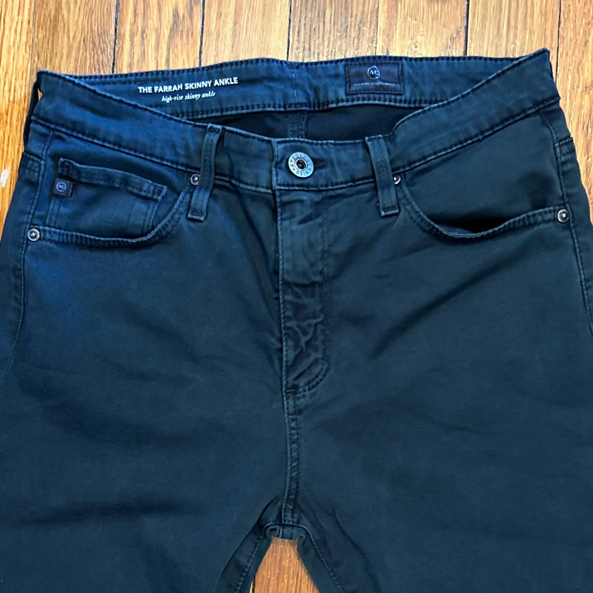 AG Adriano Goldschmied “The Farrah Skinny Ankle” Jeans - Image 4