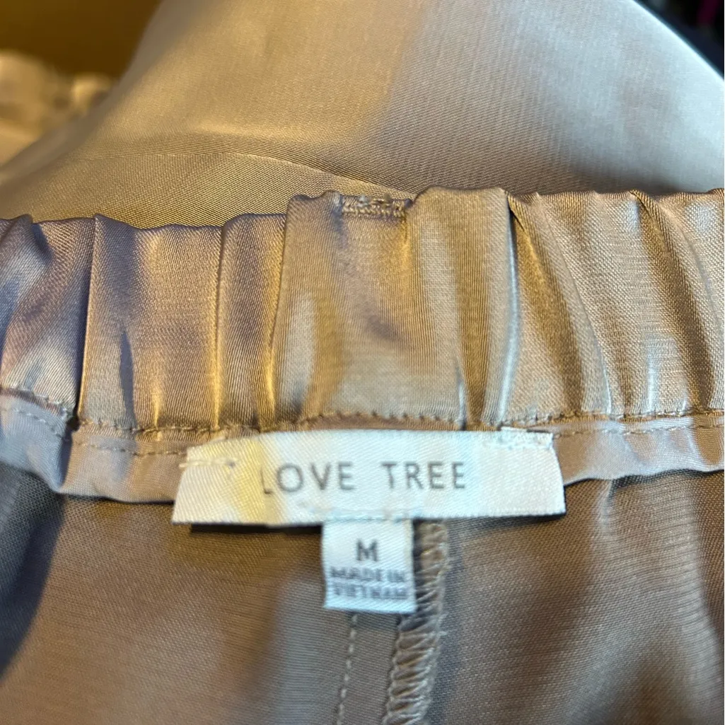 Love Tree Ladies Satin Pants - Image 4
