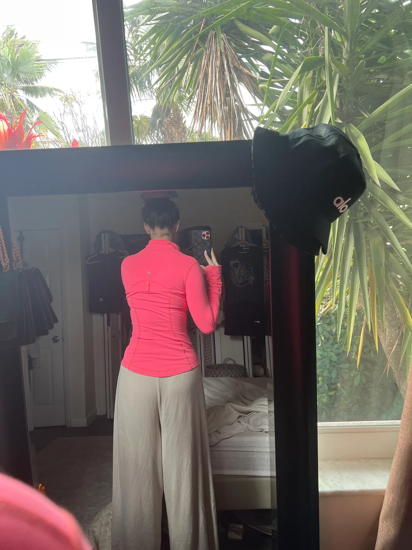 Lululemon Coral Bright Pink Flashlight Define Jacket Size 4 - Image 4