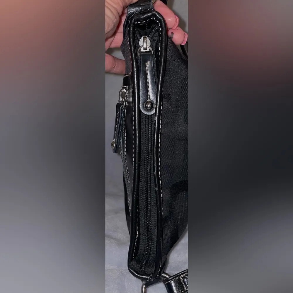 Nine West Black Geometric Squares Crossbody - Image 6