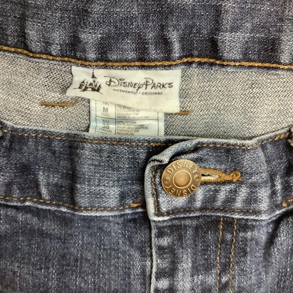 Disney Parks Mickey Mouse Embroidered Bootcut Jean - Image 8