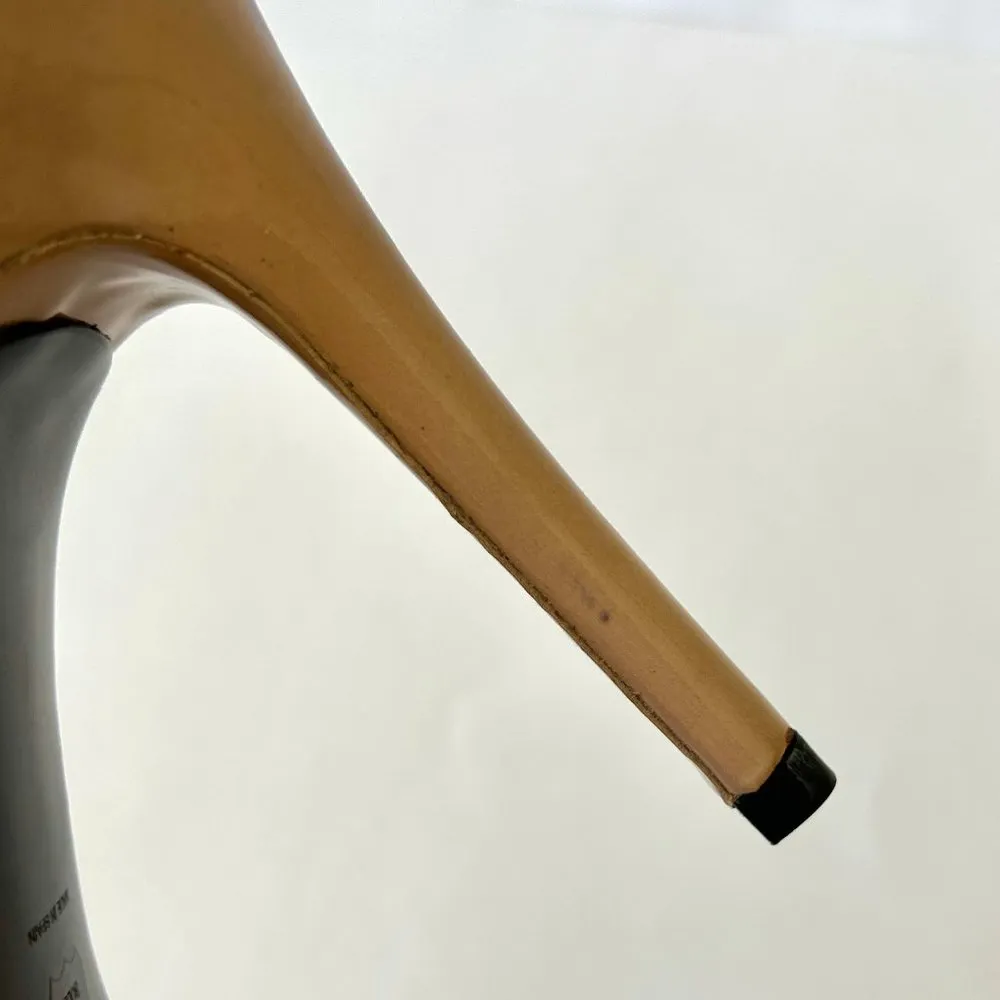 Stuart Weitzman Platswoon Nude Patent Leather Platform Stiletto Size 7 *NWOB* - Image 10