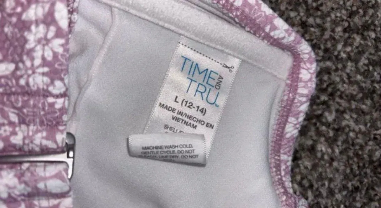 Purple Floral Biini Set Size L - Image 5