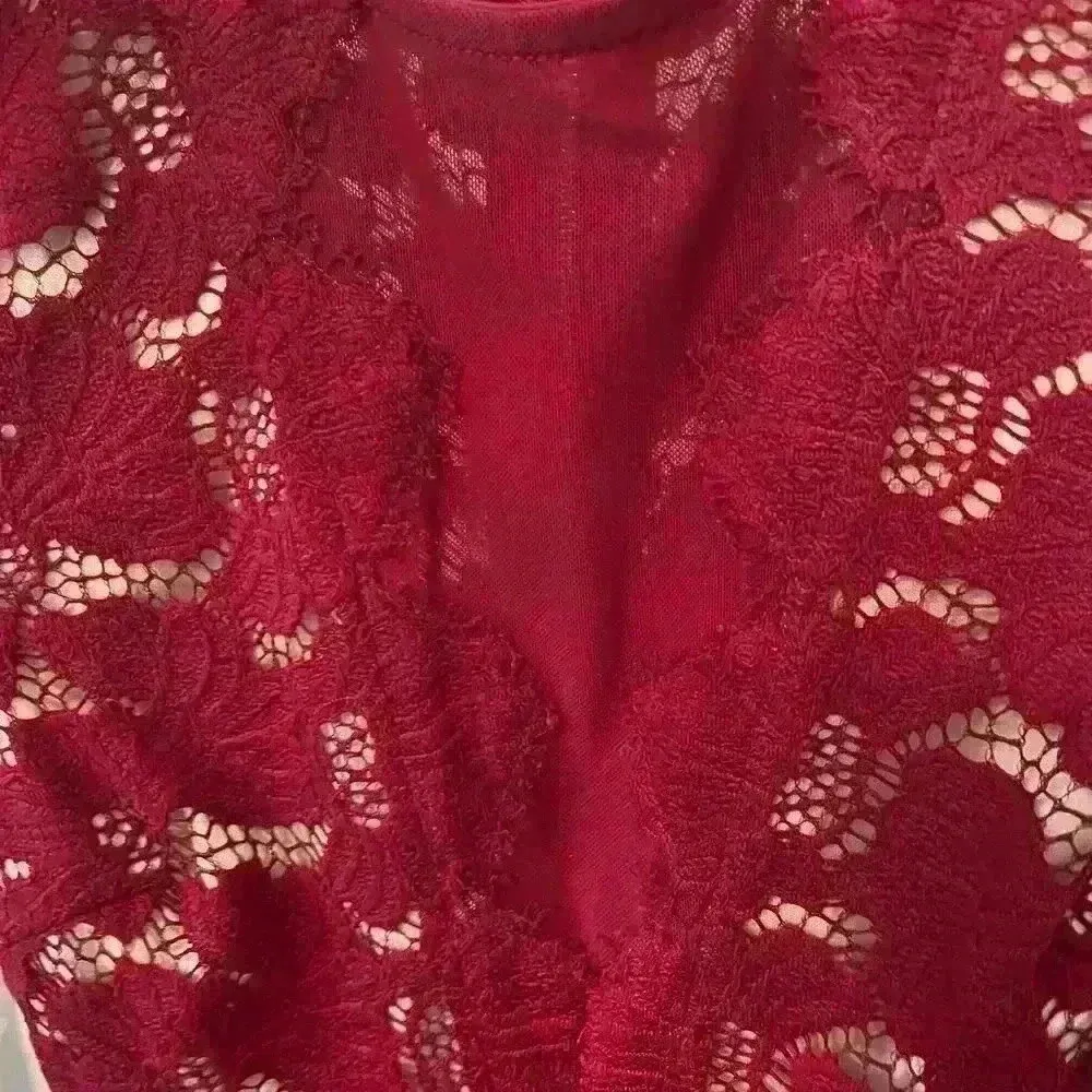 Red Cocktail Dress Red - Image 3