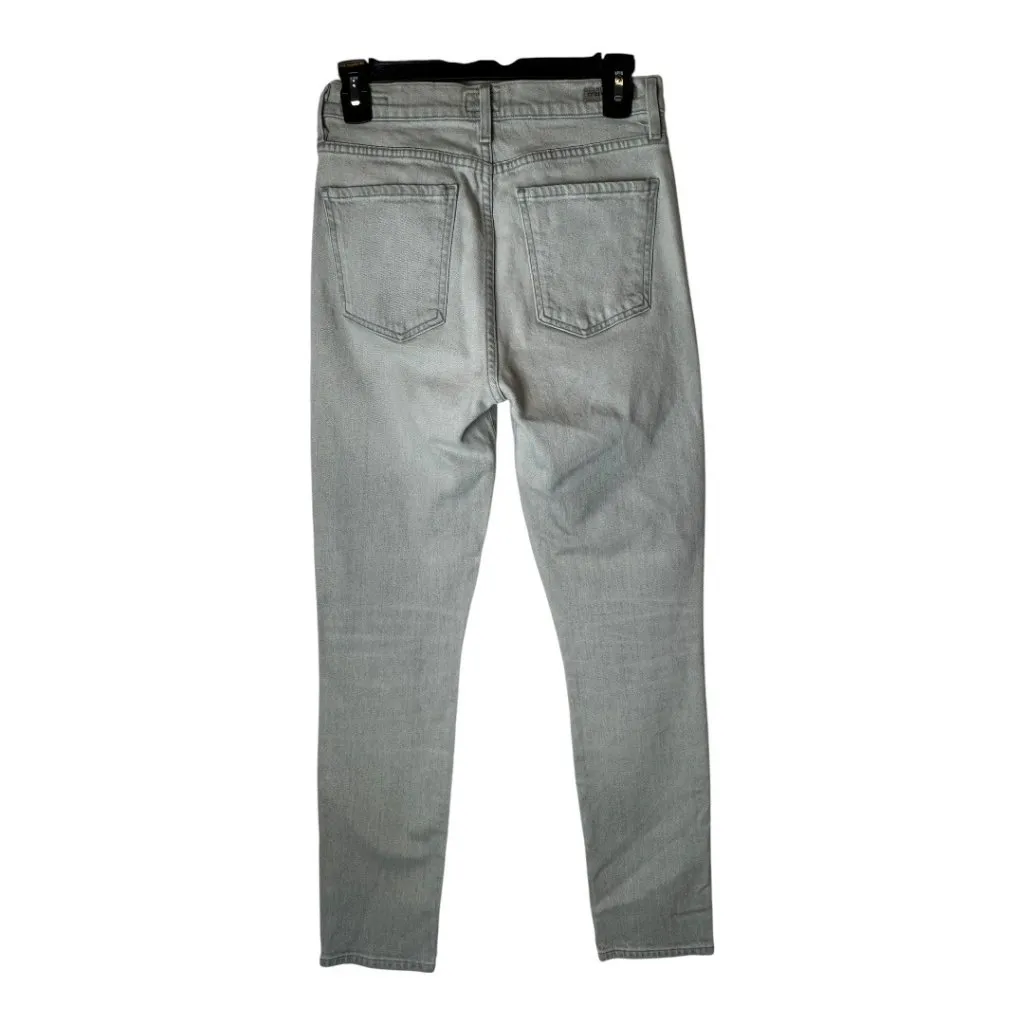 Citizens of Humanity Jeans Women 26‎ Gray Olivia Button Fly High Rise Slim Ankle - Image 4