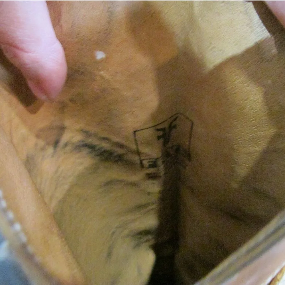 Frye Camel Dorado Riding Boots Sz 6 - Image 5