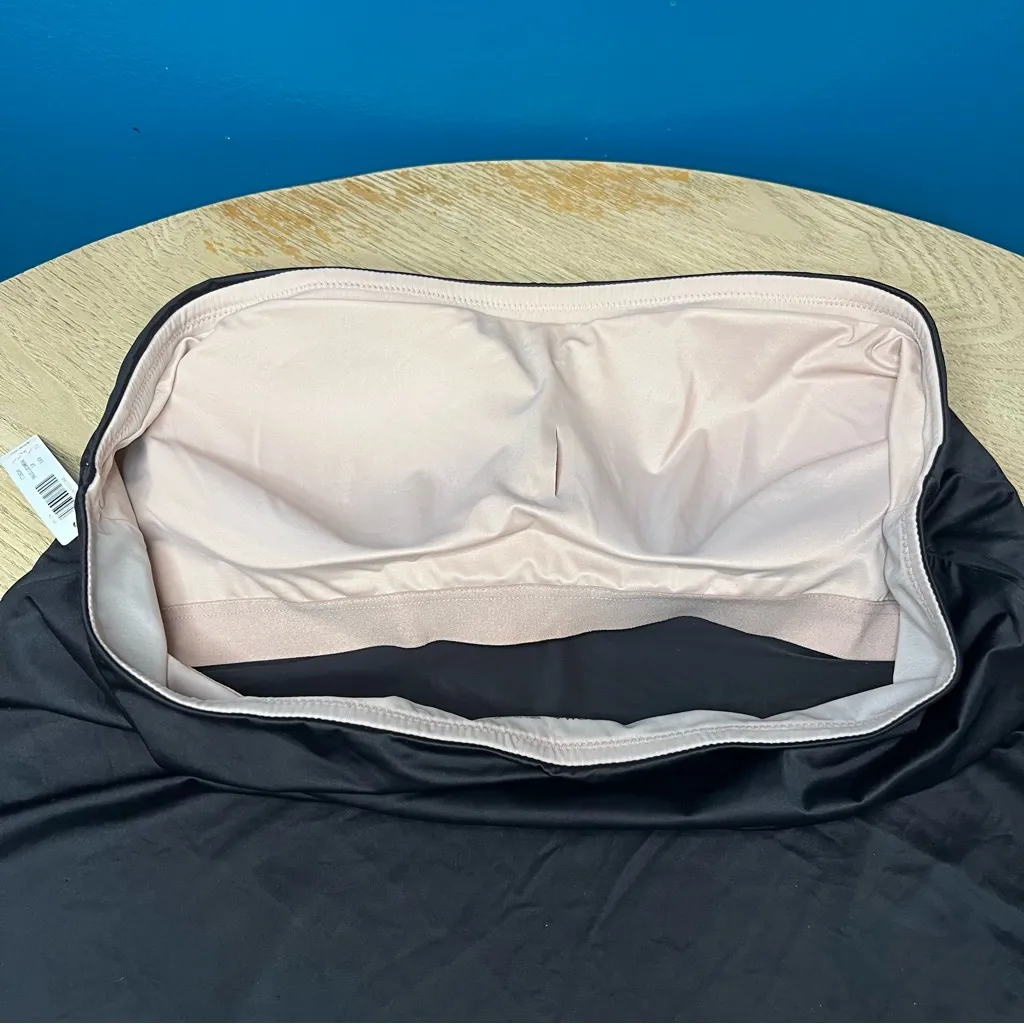 NWT Soma Embliss Black Luxe Bandeau Slip Women’s Size XL - Image 5