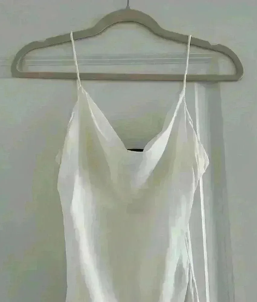 Zara Silk Cowl Neck Top - Image 2