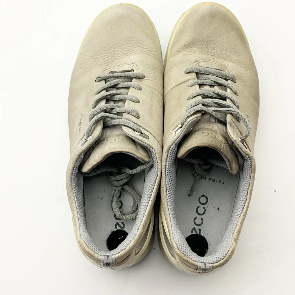 ECCO Leather Golf Cage Pro Gore Tex GTX Spikeless Extra Wide Golf Shoes 7/7.5 - Image 5