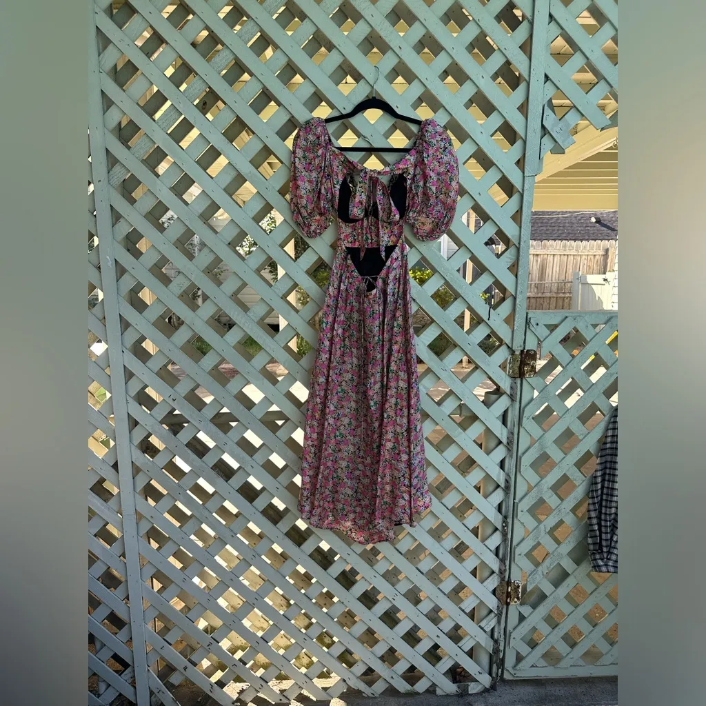 For love & lemons Isadora floral Midi Dress - Image 6