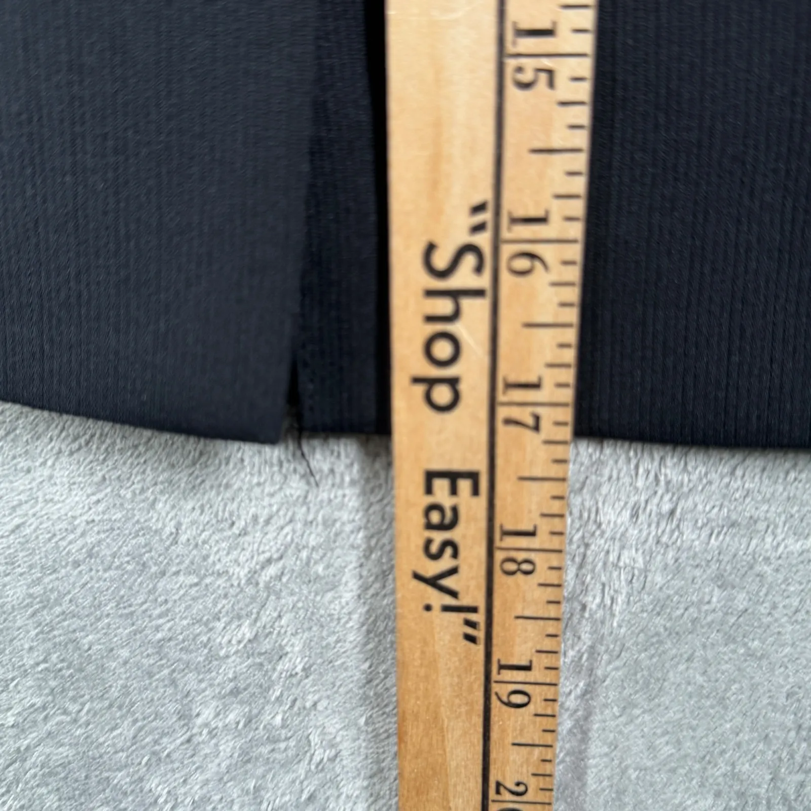 Judith Hart Collection Skirt Black Midi Career‎ Wear Slit Back Corpcore Size 6 - Image 11